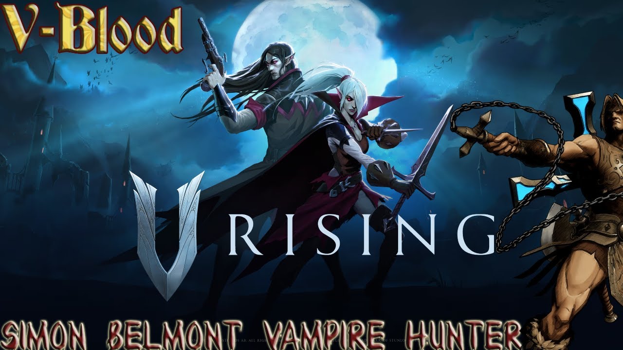 How to TRIVIALIZE Simon Belmont the Vampire Hunter!! (EASY SOLO GUIDE V-Rising, Minion Build!)