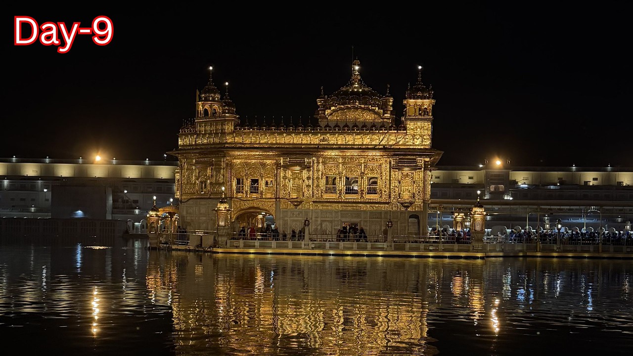 15 Days long Road trip (Day-9) Amritsar golden temple