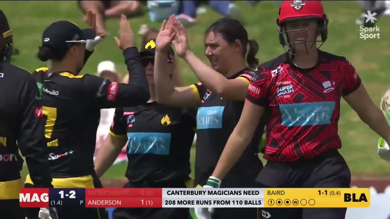 Insane debutant knock |  Blaze v Magicians | SHORT HIGHLIGHTS | Dream11 Super Smash | Wellington