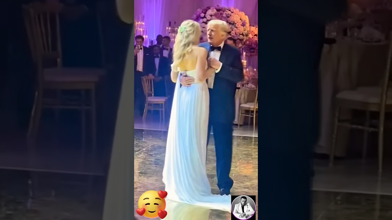 Дональд Трамп танцует со своей дочерью на ее свадьбе 🥰 #donaldtrump #trumpnews #trump #usa