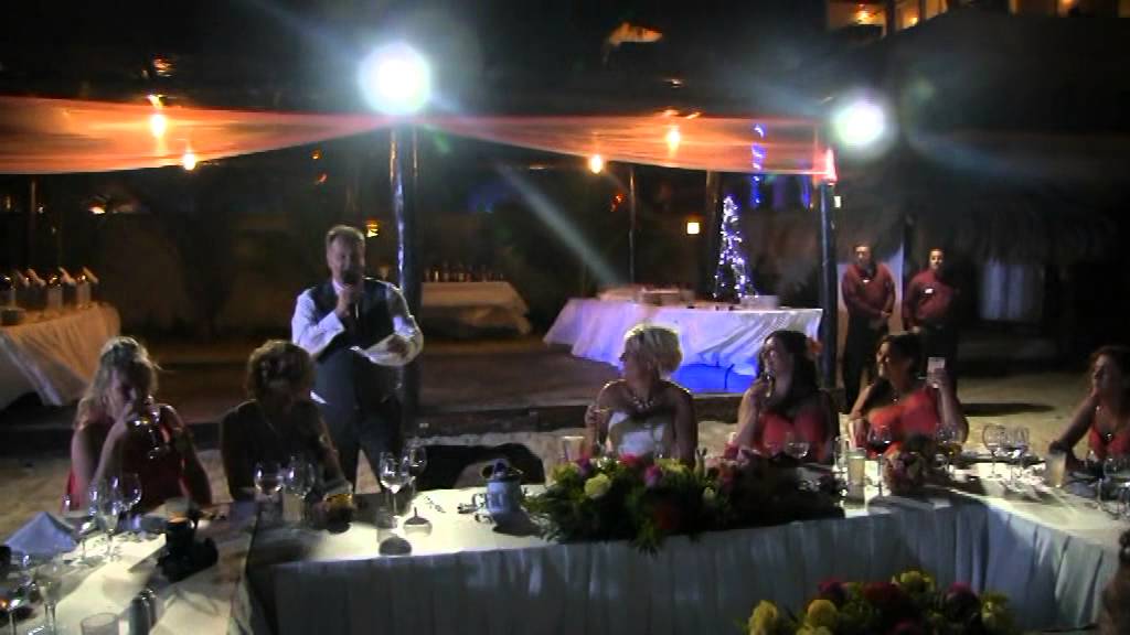 My Musical Wedding Speech Mine
