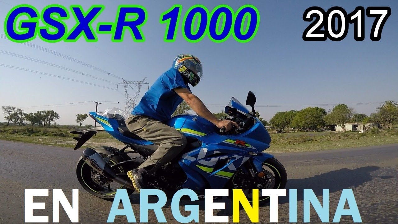 SUZUKI GSX-R 1000 2017 Santa Fe ARGENTINA ! GoPro