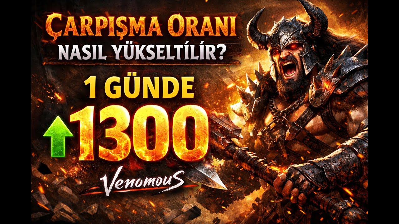 Çarpışma Oranı Nasıl Yükseltilir | 1 Günde 1300 lvl Part4 | Diablo Immortal Türkçe Rehber