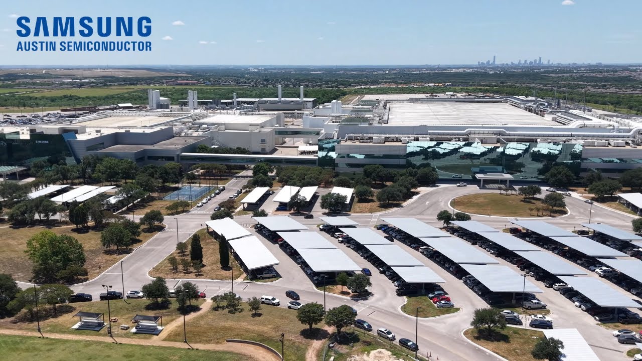 Samsung Semiconductor, Austin, Texas with DJI Air 3S