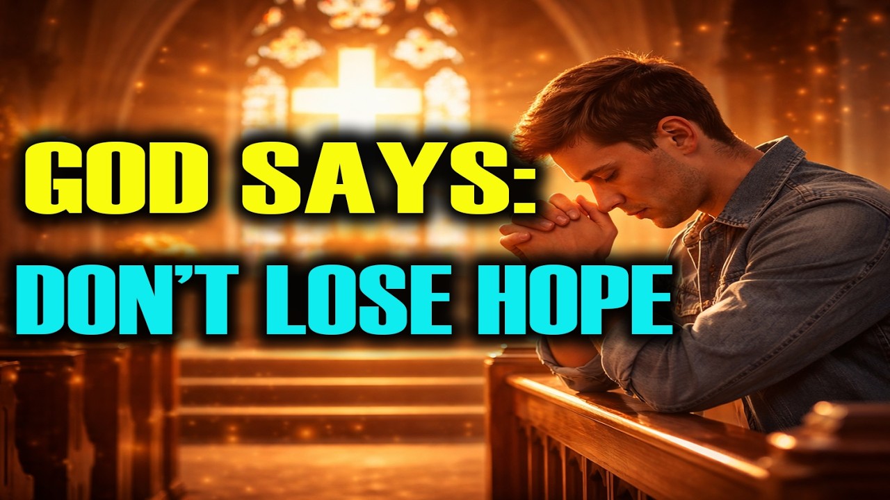 🔴 GOD SAYS: DON’T LOSE HOPE — YOU’RE COMING THROUGH. 🙌🙌