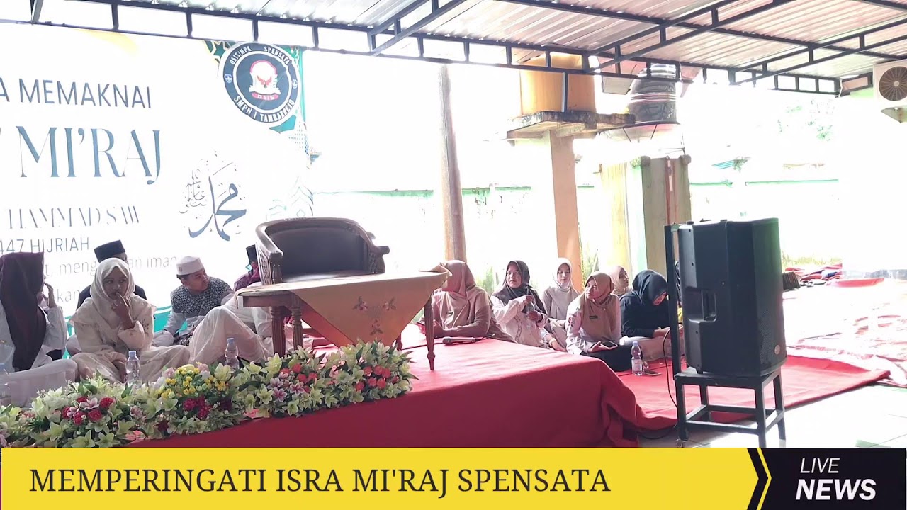 MEMPERINGATI ISRA MI'RAJ SPENSATA