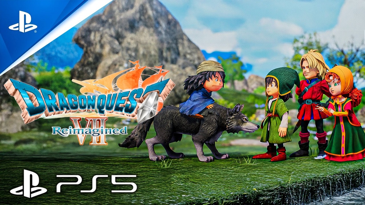 DRAGON QUEST 7 REIMAGINED New Gameplay Demo 17 Minutes 4K