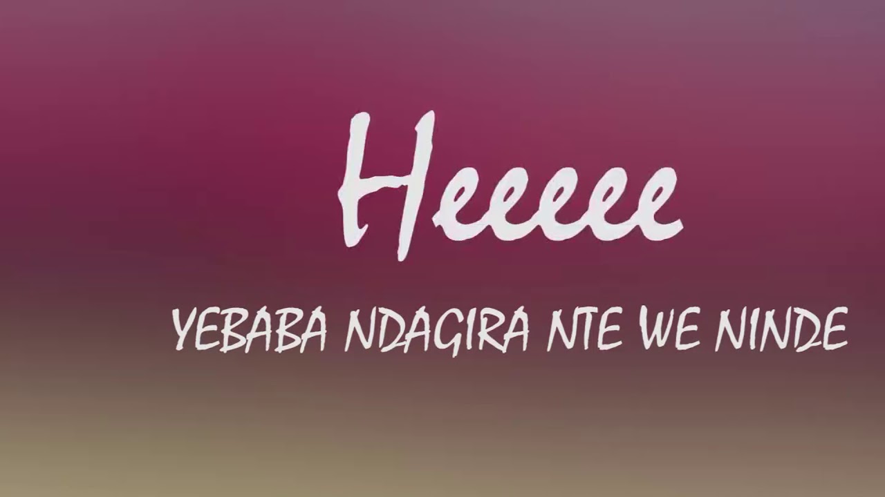 MANA TABARA BY UMURYANGO W'IMANA CHOIR OFFICIAL VIDEO LYRICS