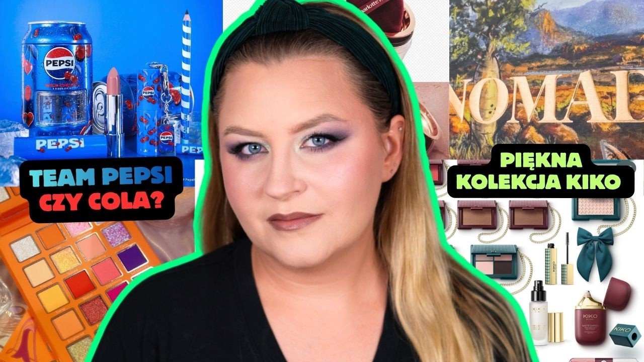 Nowości kosmetyczne #108 Glamlite x Pepsi, podkład Westman Atelier i piękna kolekcja Kiko