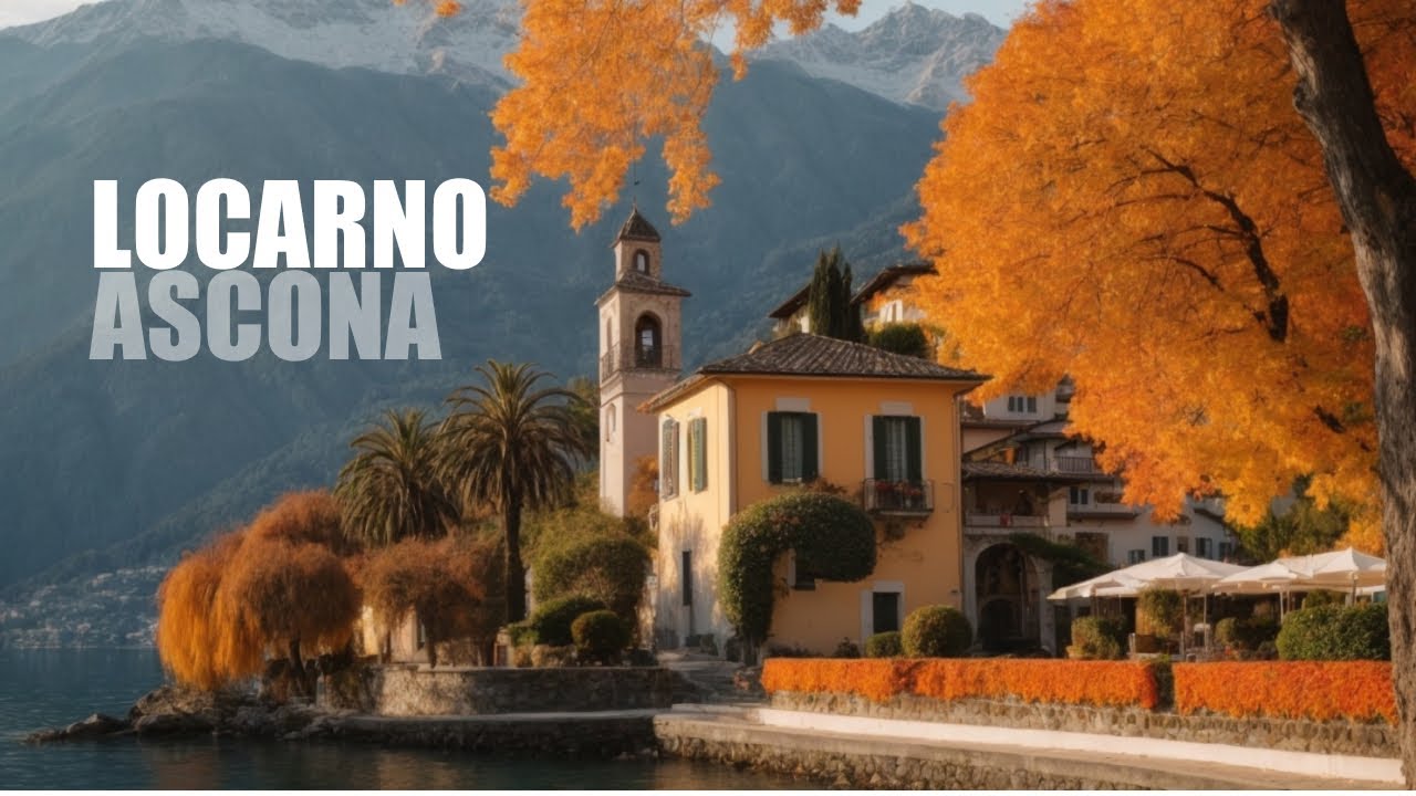 Locarno and Ascona Switzerland 4K | Walking Tour | Ticino | Локарно и Аскона Швейцария