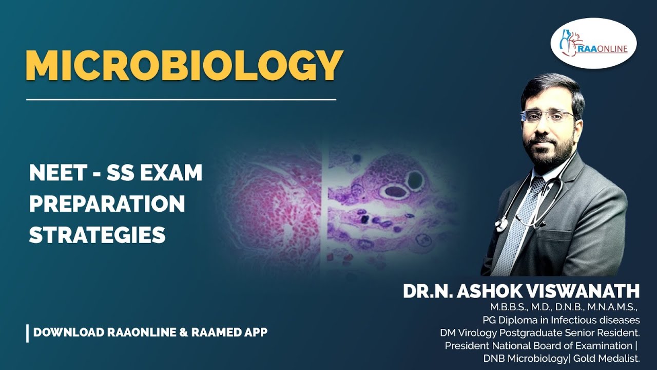 Microbiology | NEET SS - DM Virology (Microbiology group) | Raaonline #microbiology