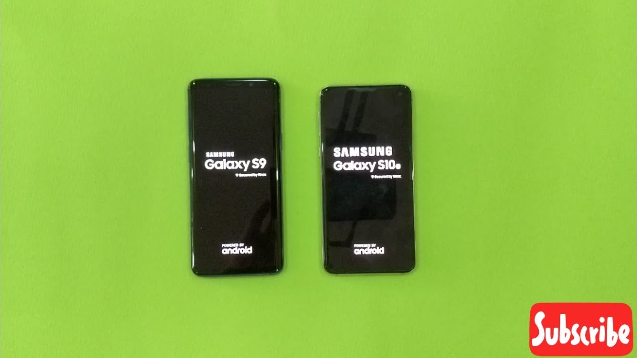 Samsung Galaxy S10e vs Samsung Galaxy S9
