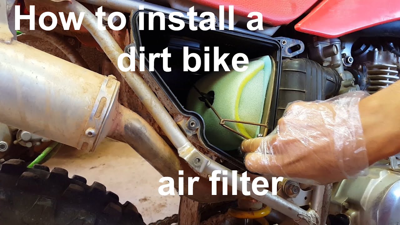 Need A New Air Filter? - Honda CRF150 and CRF230
