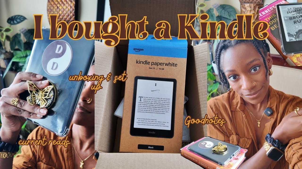 I bought a Kindle: unboxing, set up, & first impressions