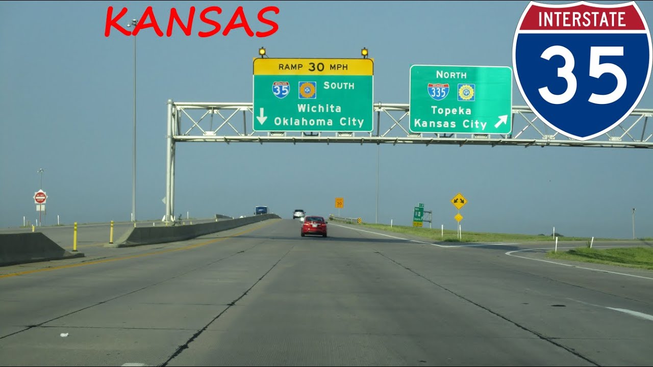 Interstate 35 - Kansas southbound [FULL LENGTH VIDEO]