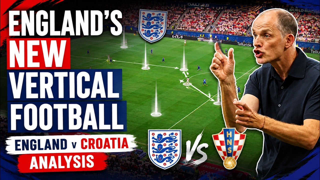Tuchel's Vertical Revolution | England World Cup Analysis