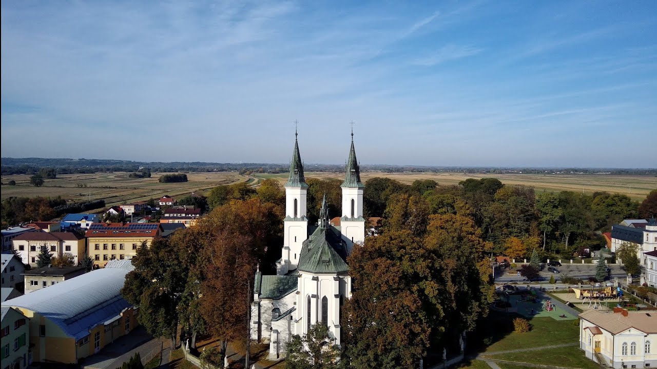 Szczurowa z lotu ptaka - ciekawe miejsca - jesień 2024