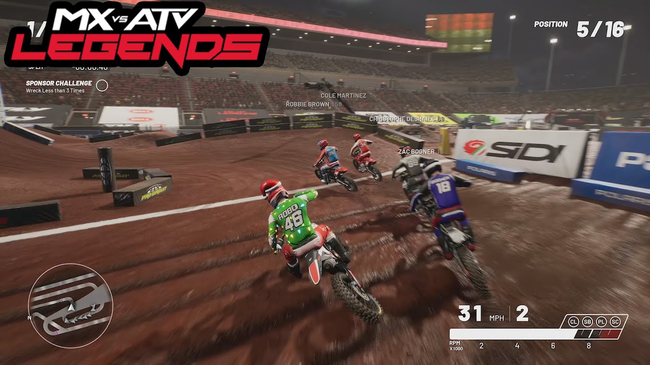 MX Vs ATV Legends | MXA 450 Supercross Championship (Part 4)