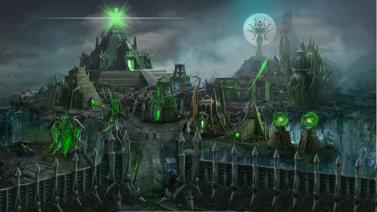 Necropolis (animated) - Might & Magic Heroes VI [music]