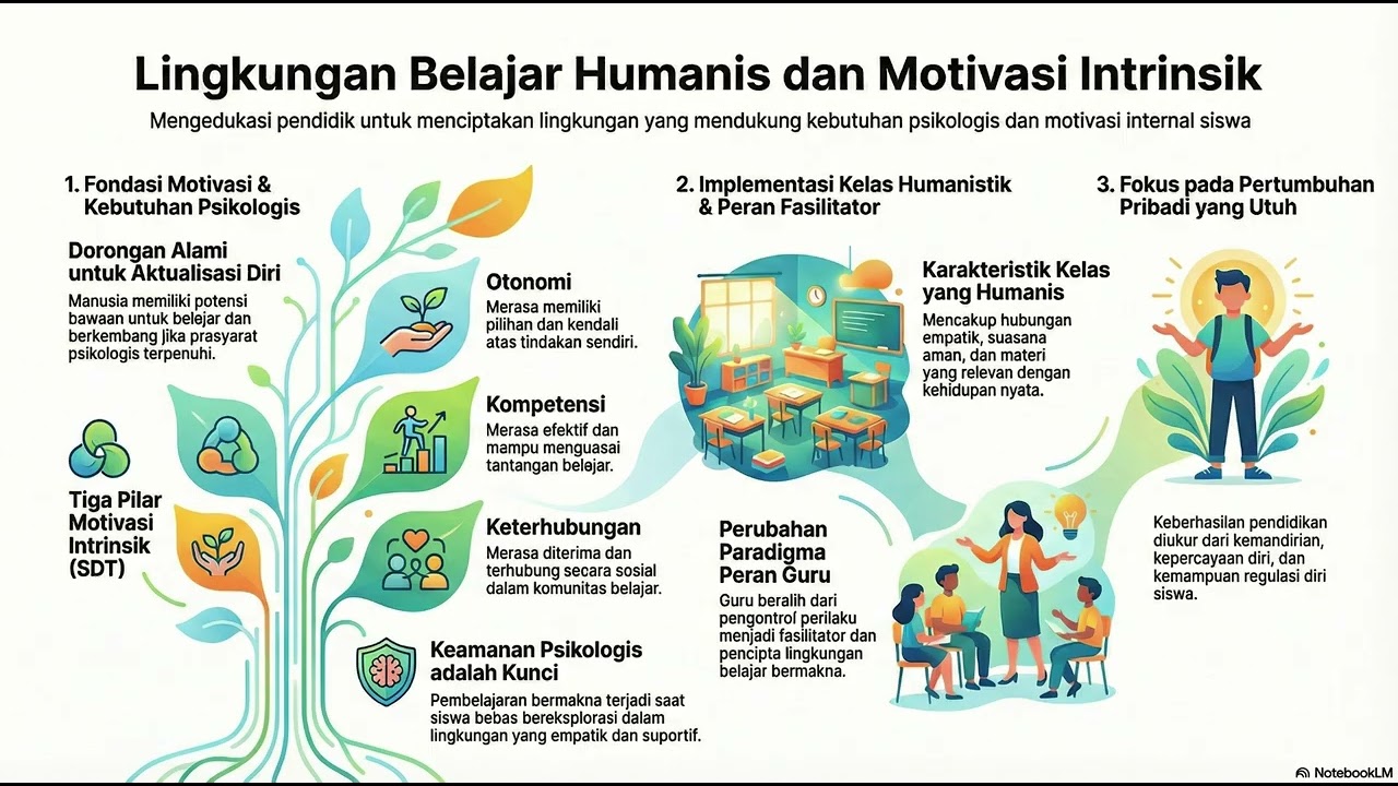 BP-Modul 2 #04 | Lingkungan Belajar Humanis dan Motivasi Intrinsik