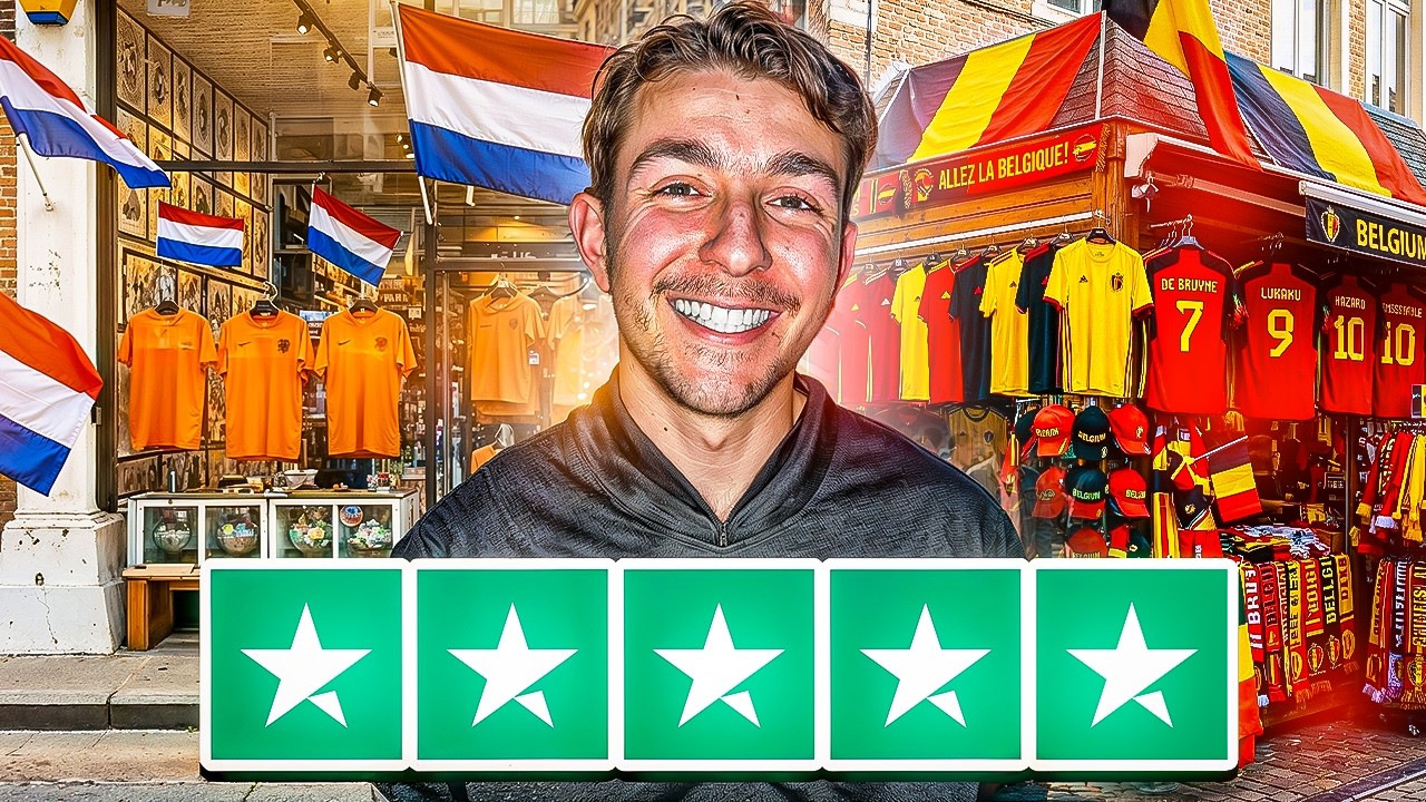 We Went Football Shirt Hunting in Belgium & Holland in 1 Day