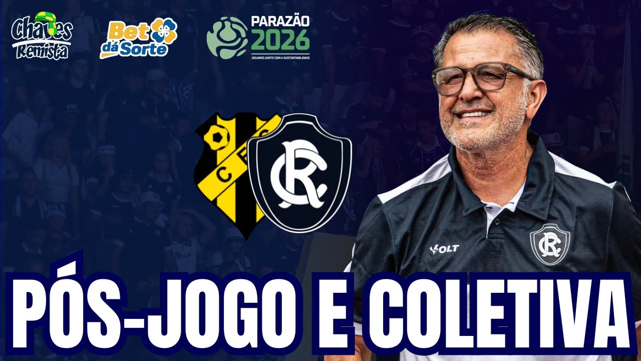 AO VIVO | CASTANHAL 2 X 2 REMO | PÓS-JOGO E COLETIVA | PARAZÃO 2026