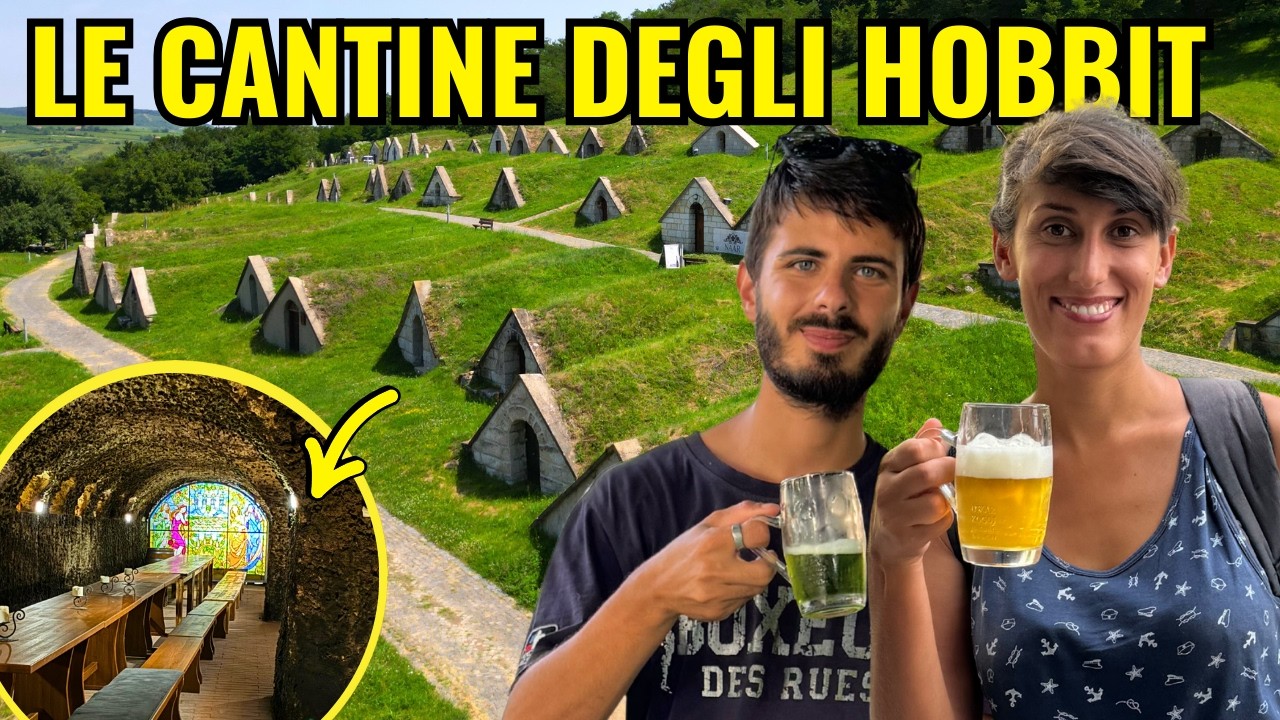 L'UNICA FONTANA di BIRRA al Mondo e le CANTINE più STRANE d'Europa _ UNGHERIA e SLOVENIA in camper