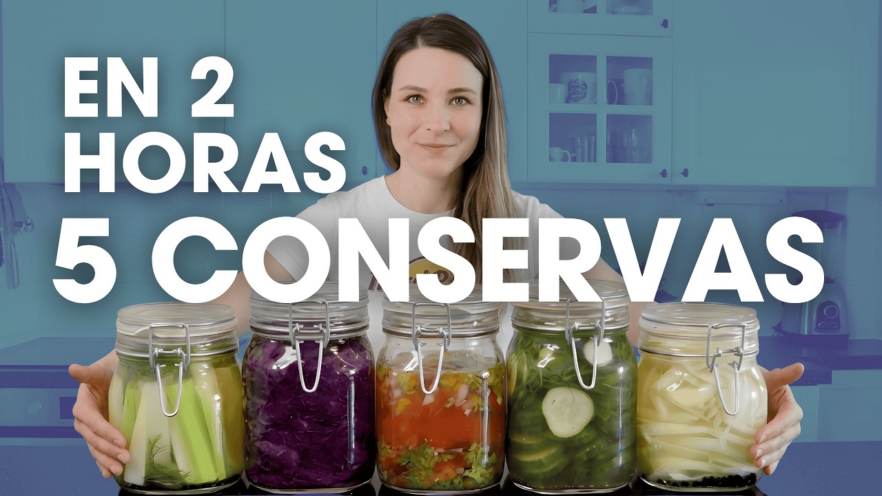 MÉTODO de FERMENTADOS y encurtidos para DESINFLAMARTE: 2 HORAS 👉 1 SEMANA de salud