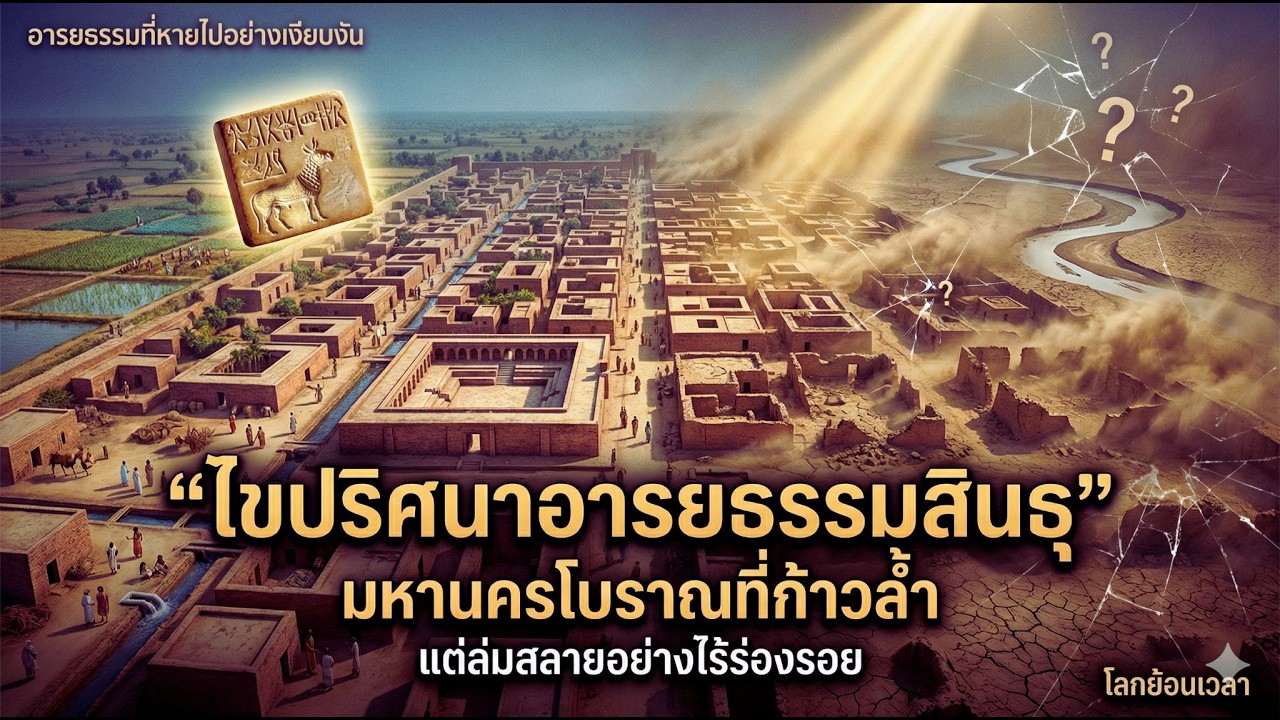 ไขปริศนาอารยธรรมสินธุ : มหานครโบราณที่ก้าวล้ำ แต่ล่มสลายอย่างไร้ร่องรอย | โลกย้อนเวลา