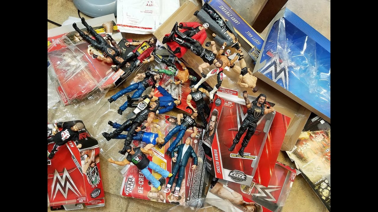 MY LARGEST WWE FIGURE UNBOXING YET