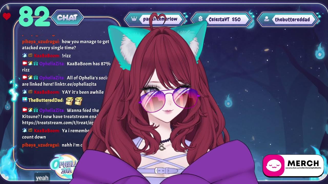 Ophelia Live Stream!