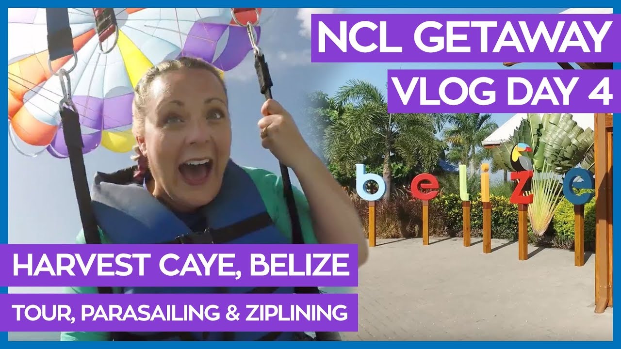 Harvest Caye Island Tour | Ultimate Guide to Harvest Caye | Norwegian Cruise Line Vlog Day 04