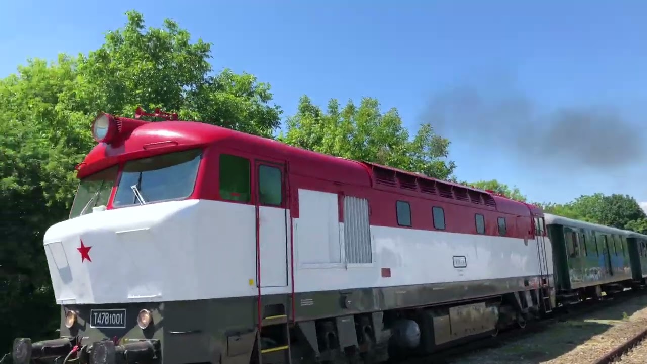 T478.1001 departing from Lednice.