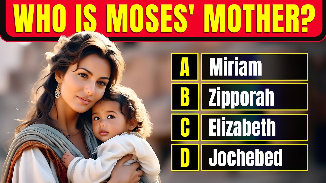 BOOK OF EXODUS QUIZ - 25 BIBLE QUESTIONS TO TEST YOUR BIBLE KNOWLEDGE | The Bible Quiz