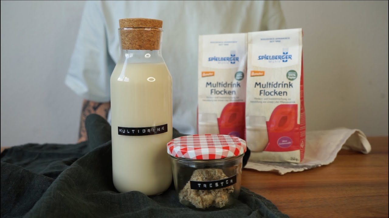 Anleitung zum Multidrink mit den Multidrink Flocken der Spielberger Mühle