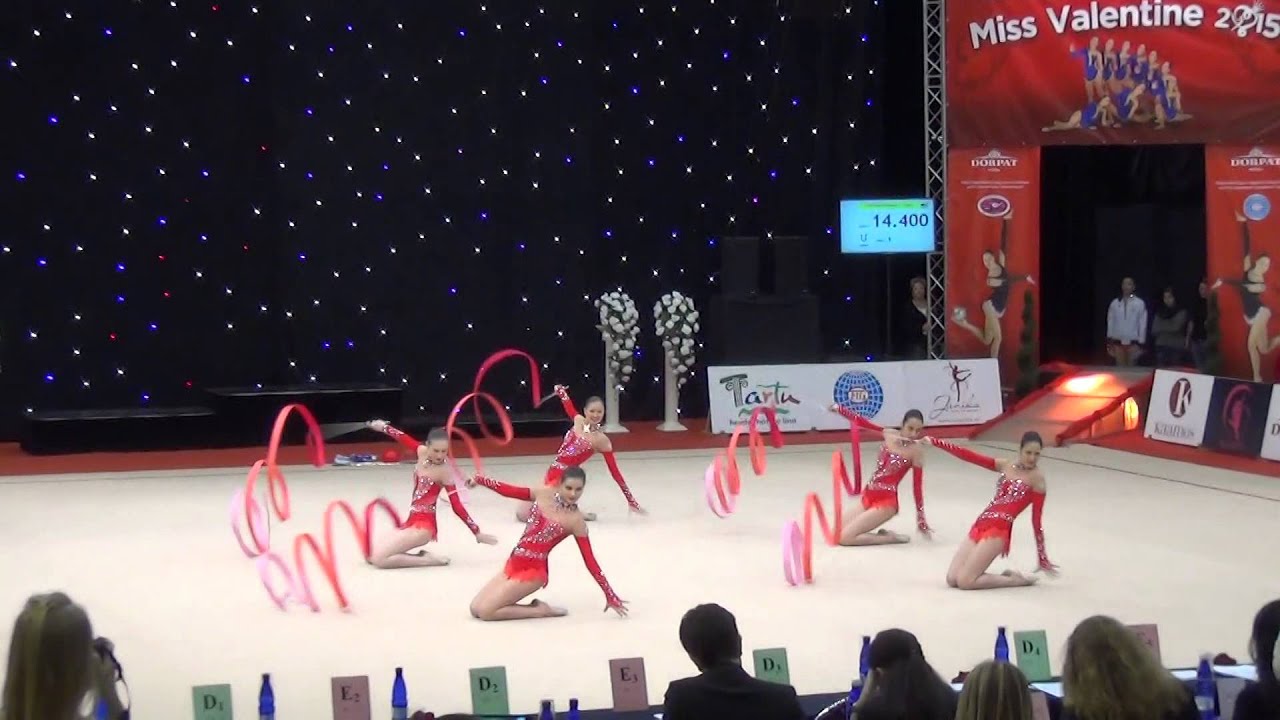 AZE RG Senior Group 5 ribbon Miss Valentine 2015 I round