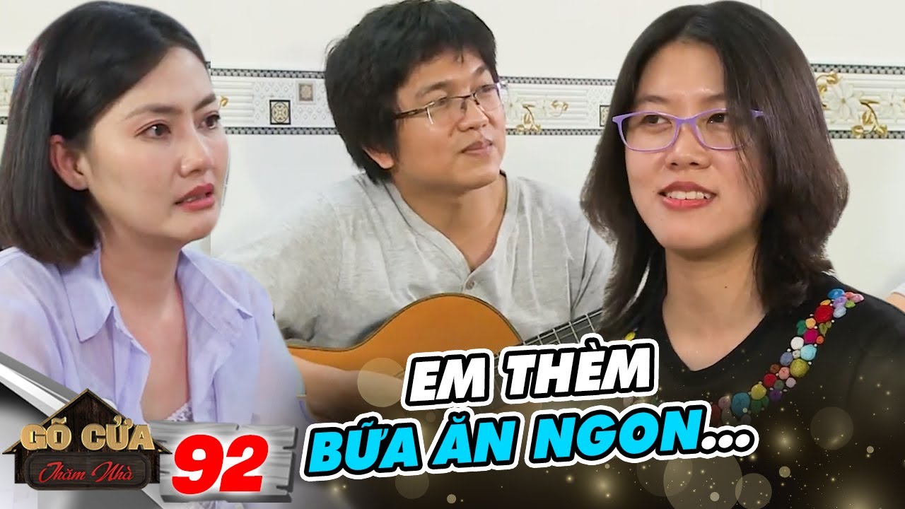 Gõ Cửa Thăm Nhà #92 ICa sĩ TRIỆU VIEWS hát nhạc Trịnh và cuộc sống HẠNH PHÚC với nhạc sĩ HƠN 12 TUỔI