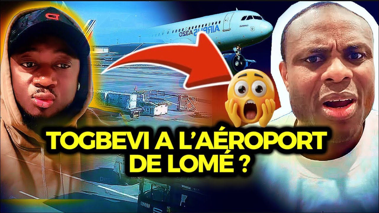😱TOGBEVI A L’AÉROPORT DE LOMÉ  : il défie Raoul le blanc et se moque de VDP et les autre avant de m