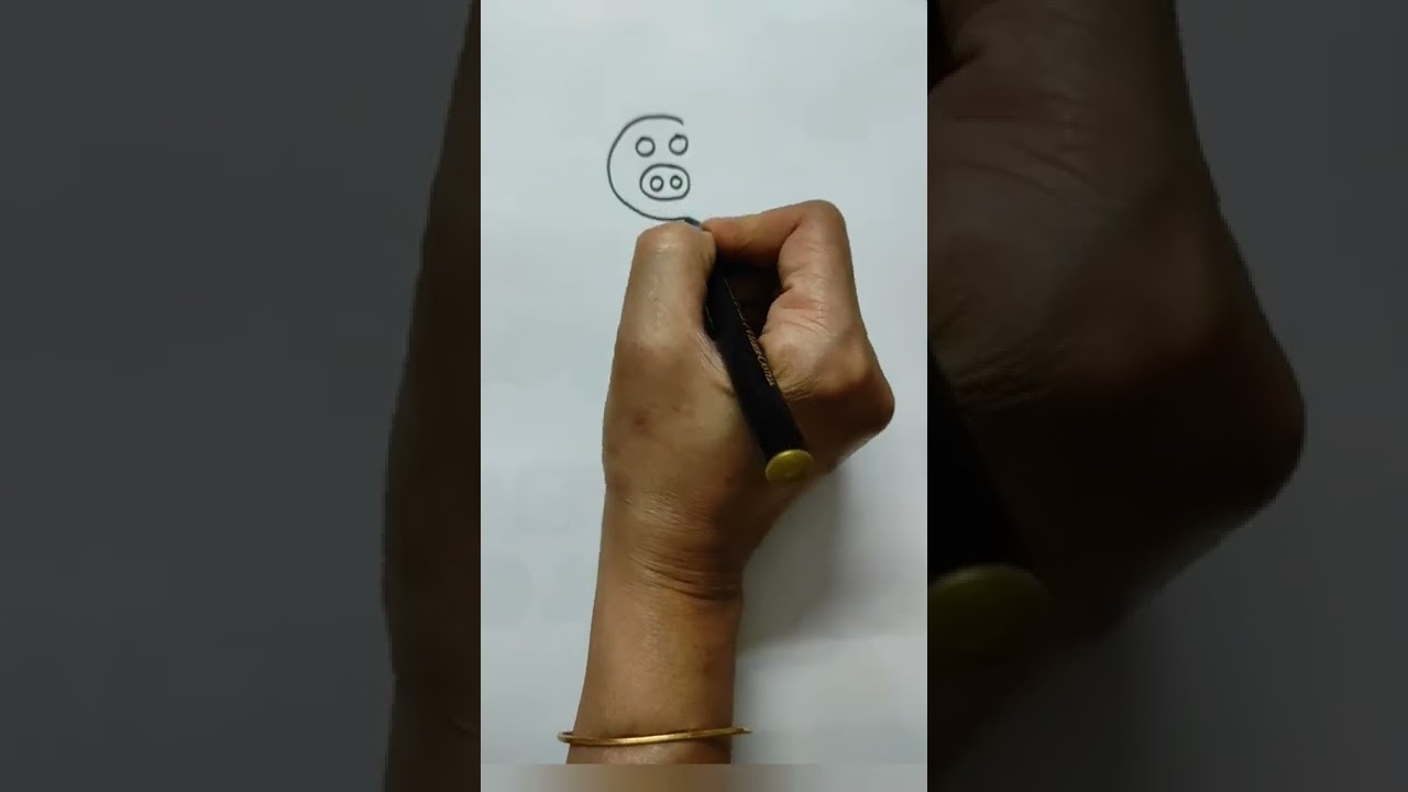 PIG 🐷|HOW TO DRAW PIG | EASY DRAWING |CHITRA'S ART|#shorts