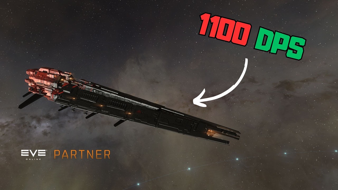EVE Online 1100 DPS Hurricane in ESS PVP Action