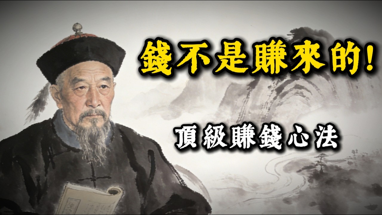 李嘉誠、曾國藩的“反向搞錢術”：錢不是賺來的，而是這三個字！看懂的都是狠人。【強者謀略】