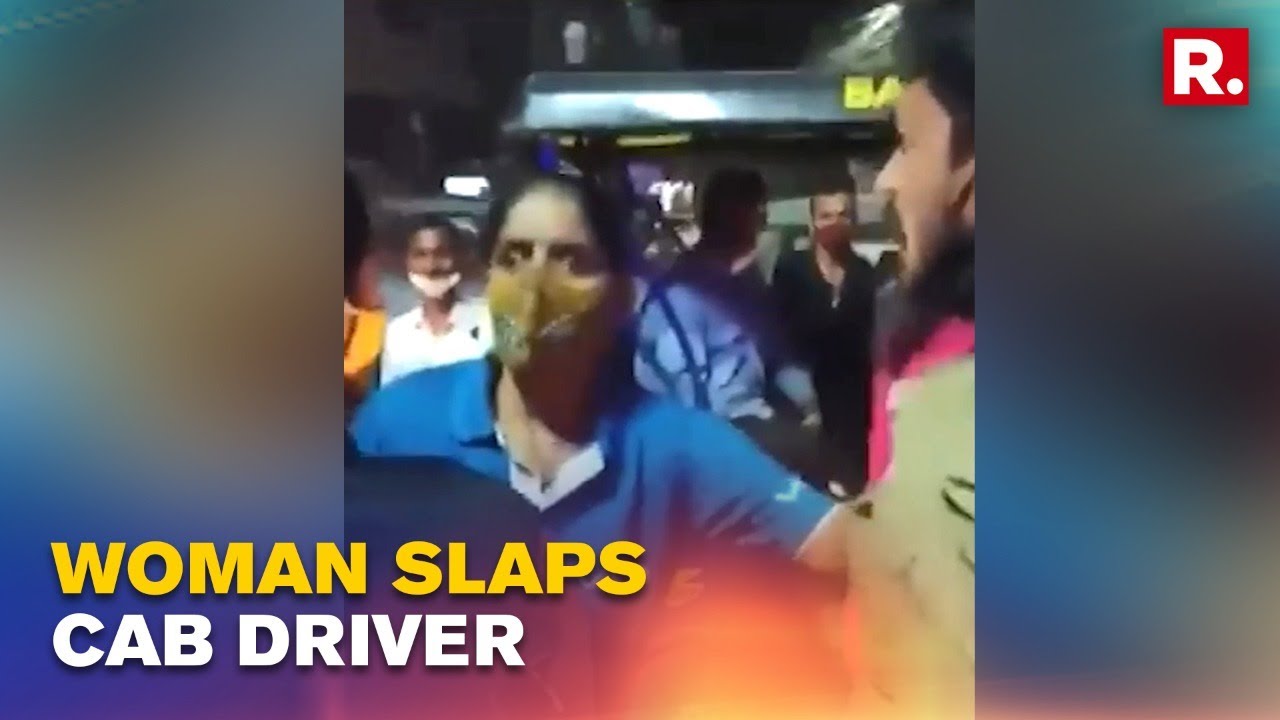 Delhi Woman Slaps & Punches Cab Driver; Video Goes Viral