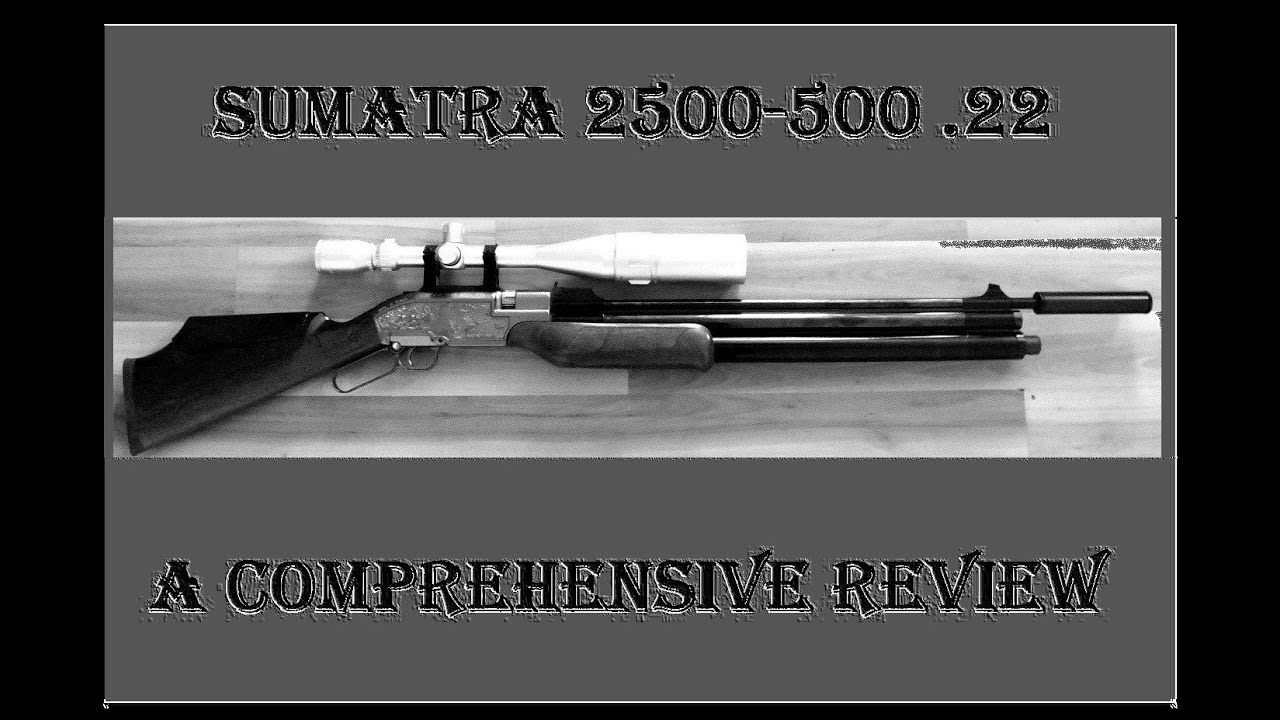 Sumatra 2500-500 .22 PCP air rifle: The most comprehensive video review ever