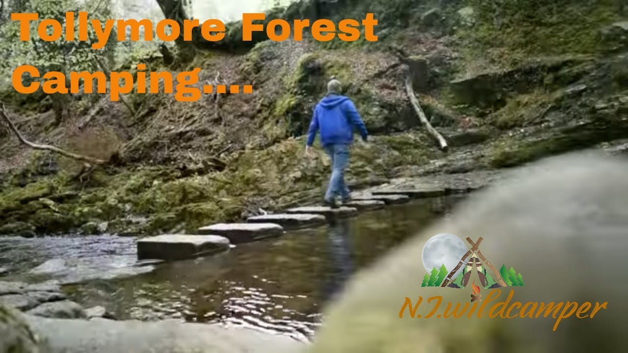 Camping at Tollymore forest. Famous for Game of Thrones.