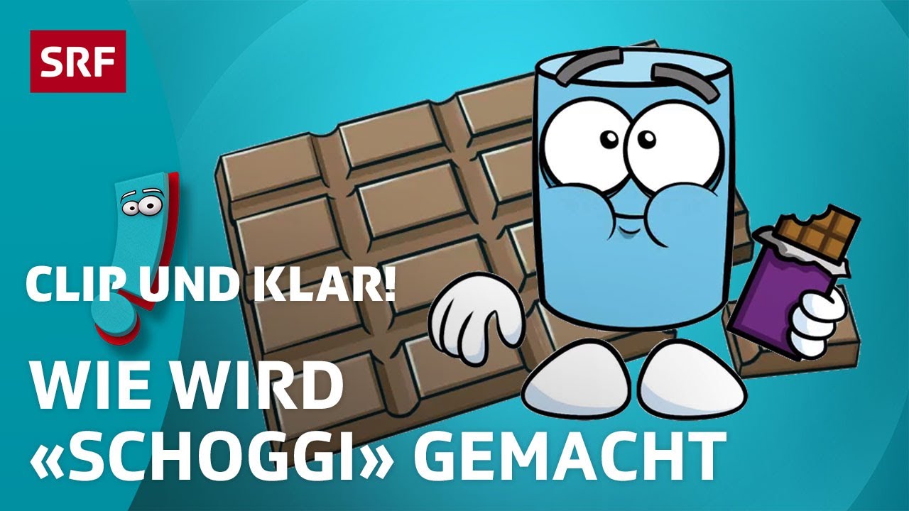 Wie wird Schokolade hergestellt? | SRF Kids – Clip und klar! | Für Kinder erklärt