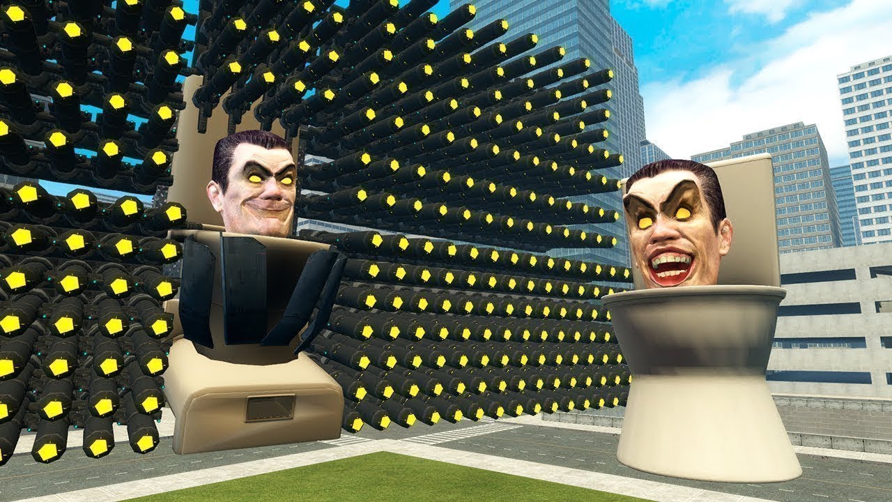 EVOLUTION OF NEW G MAN! 1000 GUNS! VS NEW TITAN SPEAKERMAN 3.0 skibidi toilet(part 4) in Garry's Mod