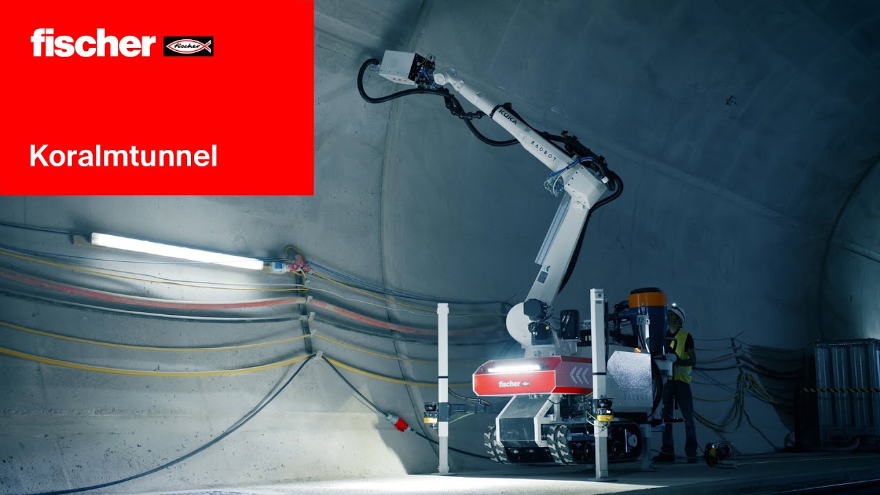 Der fischer BauBot im Einsatz | Koralmtunnel