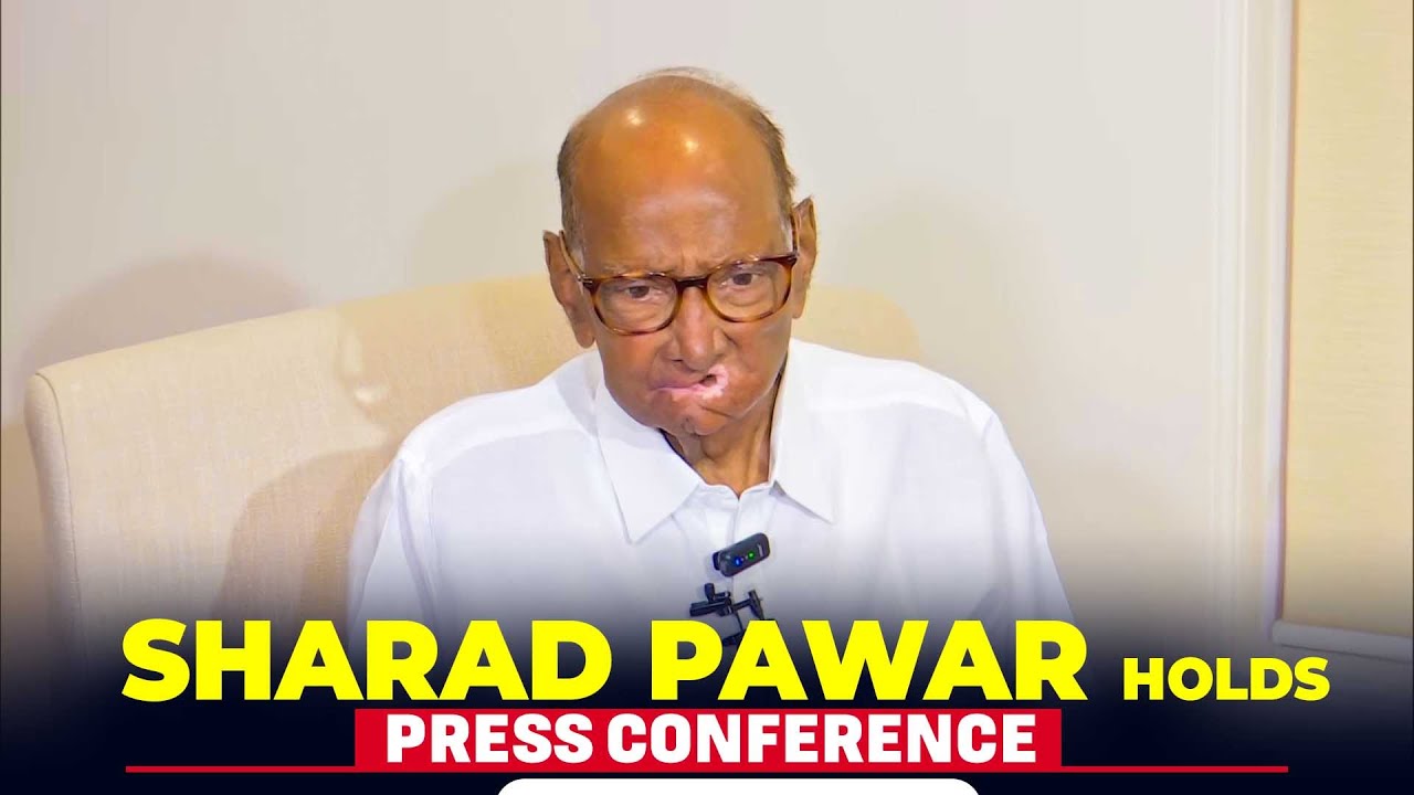 LIVE: NCP SCP Chief Sharad Pawar holds Press Conference in Baramati |Ajit Pawar | Sunetra Pawar
