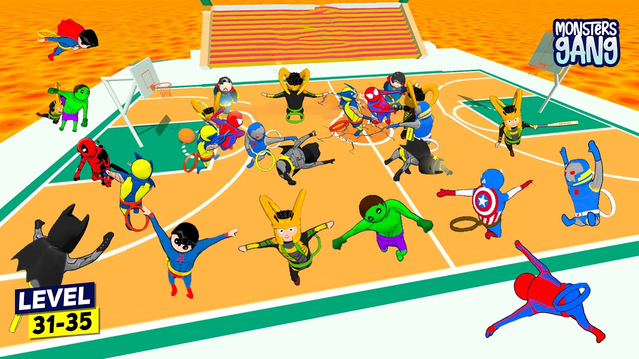 Monsters Gang 3D (Level 31-35) Android Gameplay