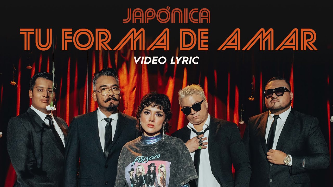 JAP&Oacute;NICA - TU FORMA DE AMAR (LYRIC VIDEO)